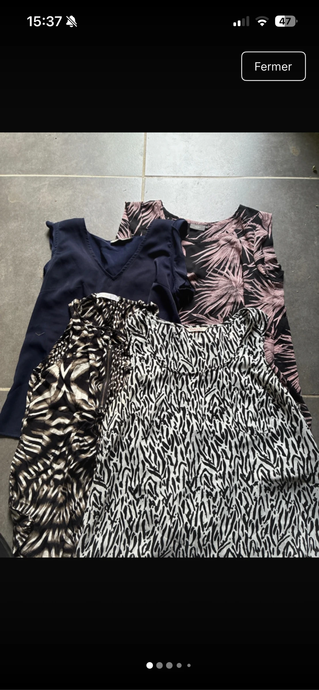 Top débardeur femme lot de 4
